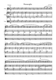 Passacaglia for flute, harp and viola